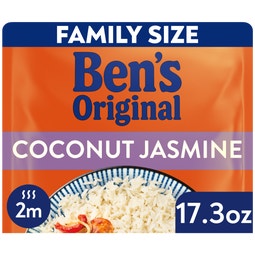 BEN'S ORIGINAL™ READY RICE™ Coconut Jasmine Family Size image