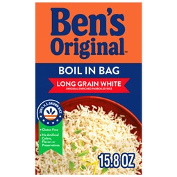 BEN'S ORIGINAL™ Boil-In-Bag Long Grain White Rice image