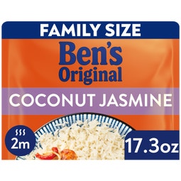 BEN'S ORIGINAL™ READY RICE™ Coconut Jasmine Family Size image