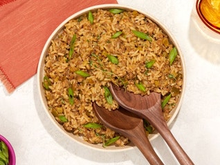 Nick Wallace's dirty rice recipe.
