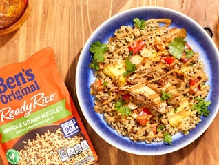 Nick Wallace's tropical rice bowl recipe.
