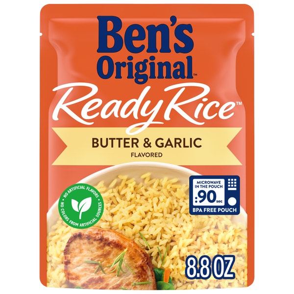 BEN'S ORIGINAL™ READY RICE™ Butter & Garlic Flavored Rice