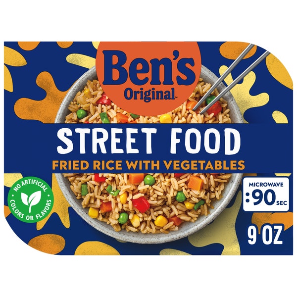 BEN'S ORIGINAL™ Street Food Fried Rice with Vegetables