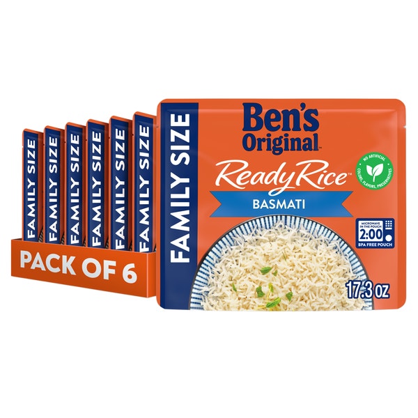 BEN'S ORIGINAL™ READY RICE™ Basmati Family Size Rice