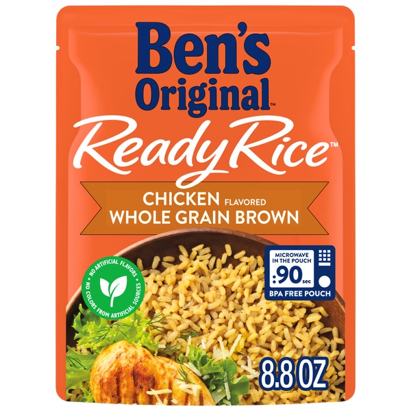 BEN'S ORIGINAL™ READY RICE™ Chicken Flavored Whole Grain Brown Rice