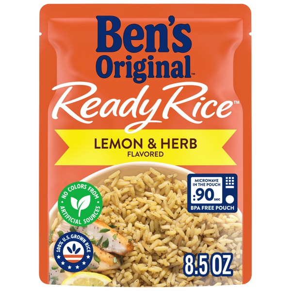 BEN'S ORIGINAL READY RICE™ Lemon and Herb Flavored​