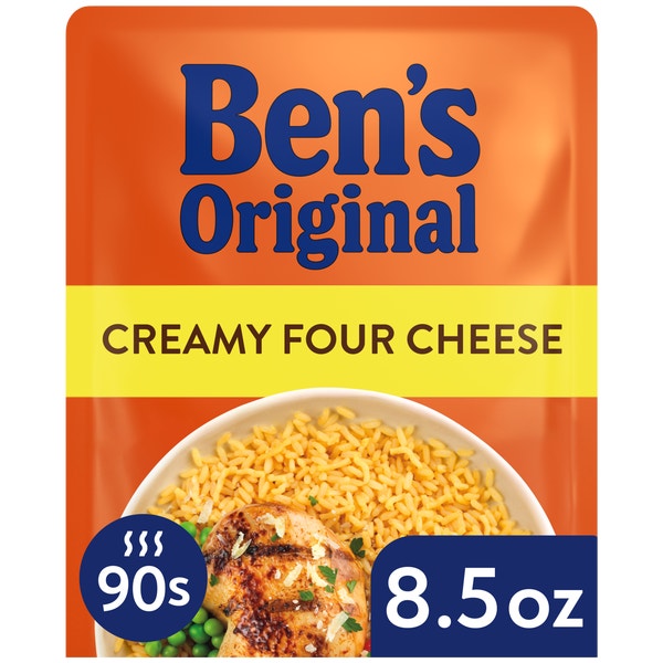 BEN'S ORIGINAL™ READY RICE™ Creamy Four Cheese Flavored Rice