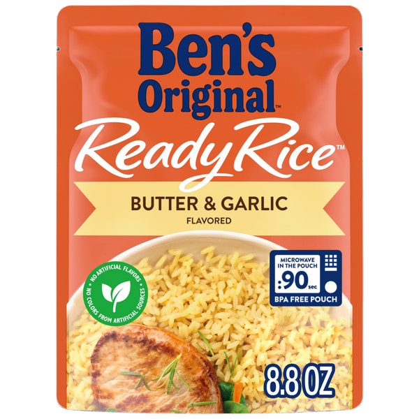 BEN'S ORIGINAL™ READY RICE™ Butter & Garlic Flavored Rice