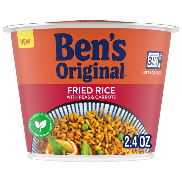 BEN'S ORIGINAL™ Fried Rice with Peas and Carrots Single Serve Cup