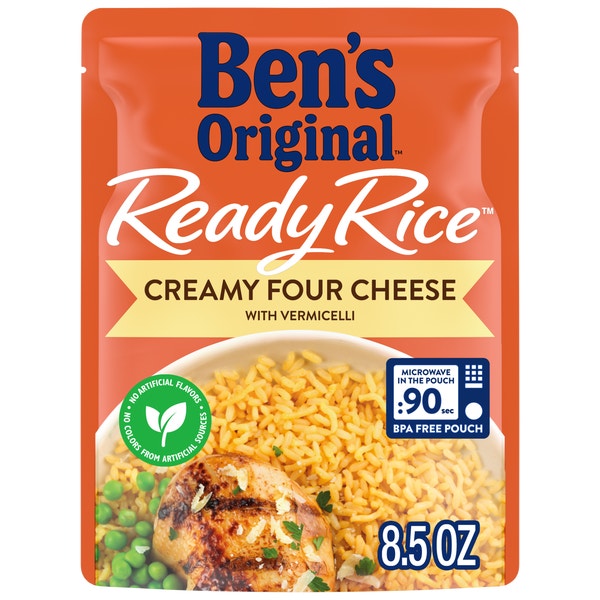 BEN'S ORIGINAL™ READY RICE™ Creamy Four Cheese Flavored Rice