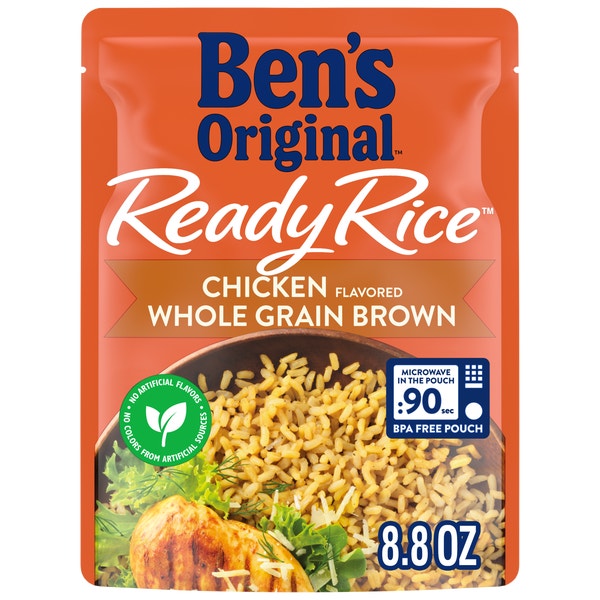 BEN'S ORIGINAL™ READY RICE™ Chicken Flavored Whole Grain Brown Rice