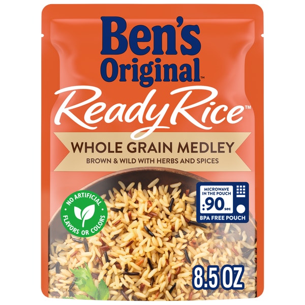 BEN'S ORIGINAL™ READY RICE™ Whole Grain Medley Brown and Wild Rice