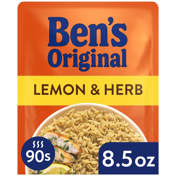 BEN'S ORIGINAL READY RICE™ Lemon and Herb Flavored​