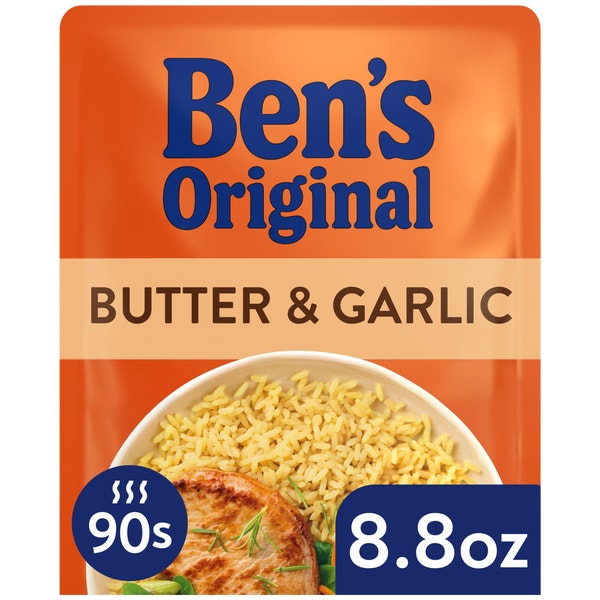 BEN'S ORIGINAL™ READY RICE™ Butter & Garlic Flavored Rice