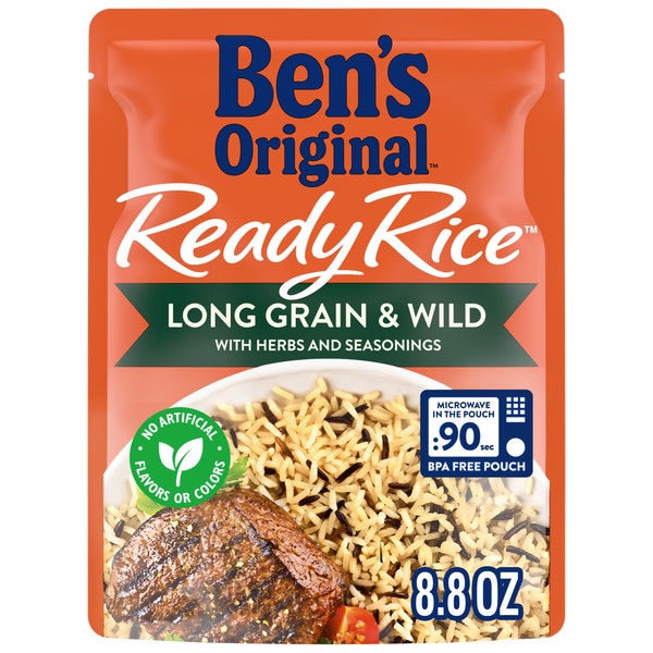 BEN'S ORIGINAL™ READY RICE™ Long Grain & Wild Rice
