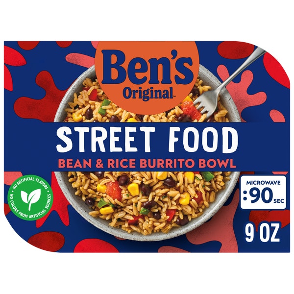 BEN'S ORIGINAL™ Street Food Bean & Rice Burrito Bowl