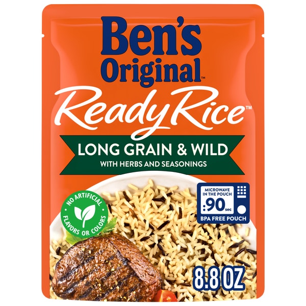 BEN'S ORIGINAL™ READY RICE™ Long Grain & Wild Rice