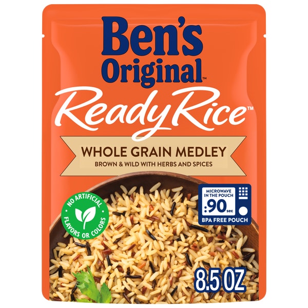 BEN'S ORIGINAL™ READY RICE™ Whole Grain Medley Brown and Wild Rice
