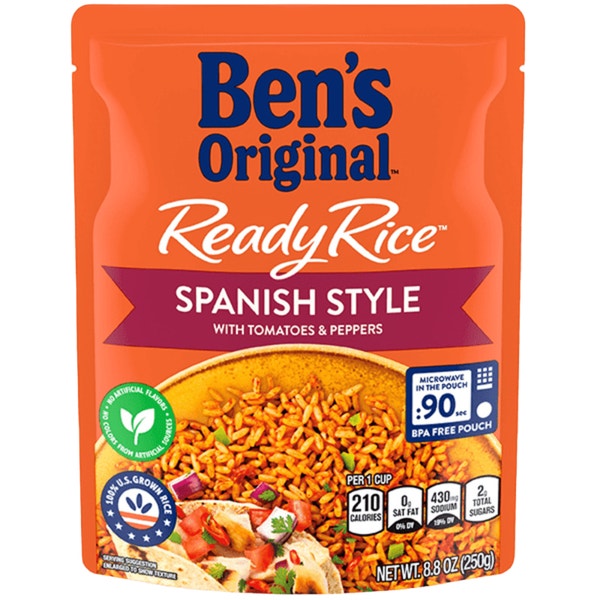 Spanish-Style Rice | Instant Microwavable Rice | Ben’s Original™ Ready ...